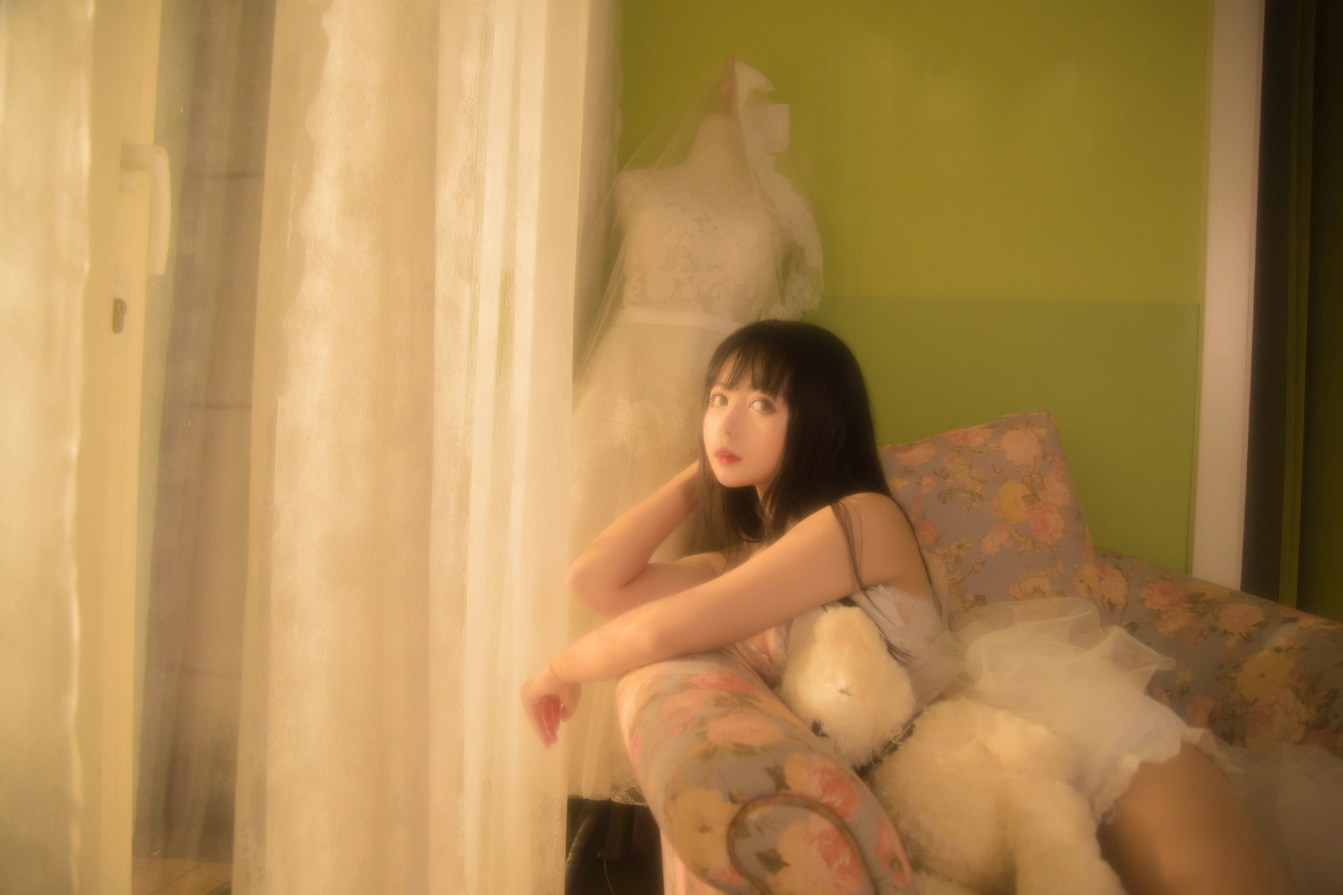 黑猫猫OvO - NO.09 少女写真-纱 1