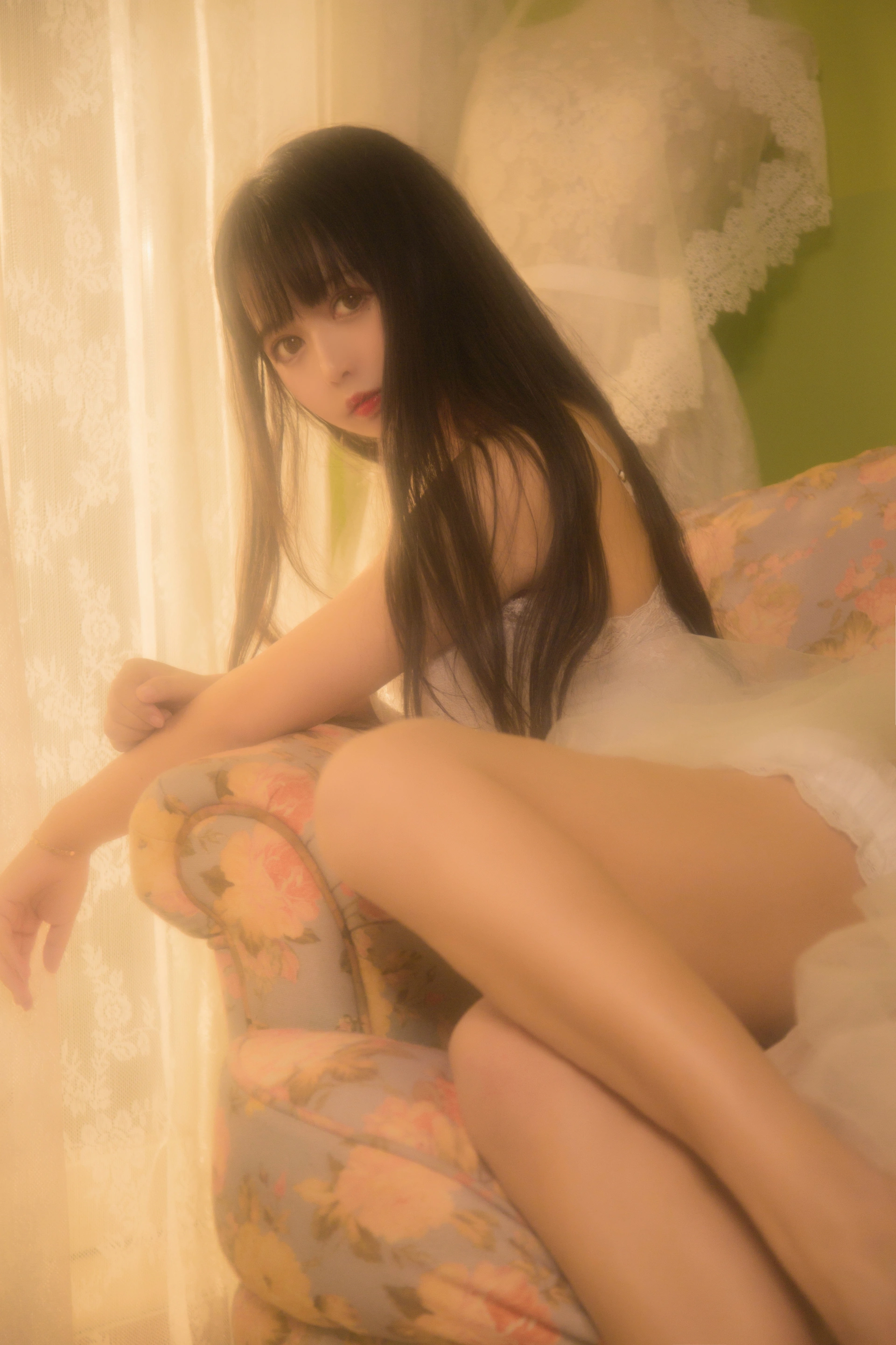 黑猫猫OvO - NO.09 少女写真-纱 3